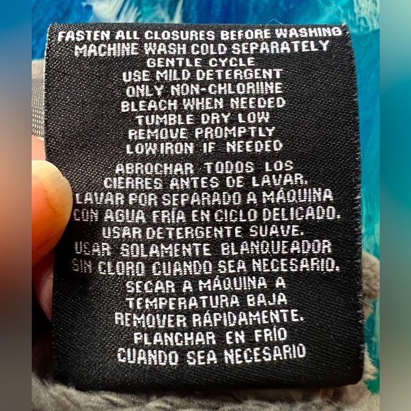 NWOT 32 DEGREES HEAT PLUSH ZIP UP JACKET/COAT. Rich, Gray w pockets Size M - Picture 9 of 9